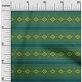 thumbnail image 1 of oneOone Georgette Viscose Fabric Geometric Block Printed Fabric 1 Yard 42 Inch Wide, 1 of 4