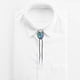 thumbnail image 5 of Corbata Bolo Jinwen Accesorio de disfraz Cuerda ajustable con Colgante occidental para hombres adultos, 5 of 8