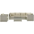 thumbnail image 4 of Modway Repose Outdoor Patio 7 Piece Sunbrella® Sectional Set, Multiple Colors, 4 of 8
