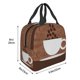 thumbnail image 3 of Disketp Coffee Cafe Cup Bolsa Térmica para Almuerzo para Hombre y Mujer, Ideal para Trabajo, Senderismo y Picnic, 3 of 8