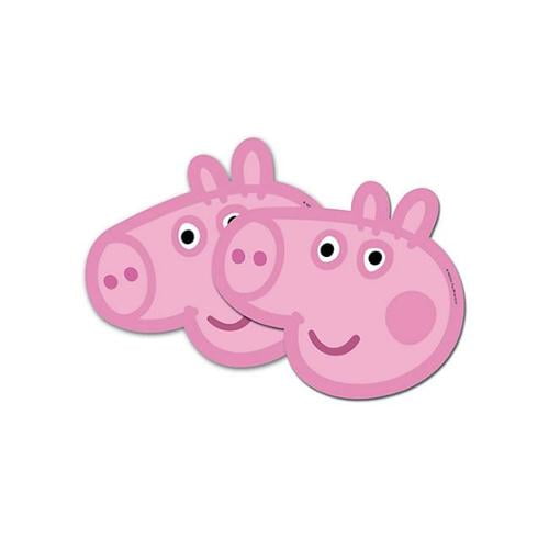 Peppa Pig Party Masks 8 Pack