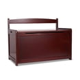 thumbnail image 2 of Melissa & Doug Wooden Toy Chest - Espresso, 2 of 10
