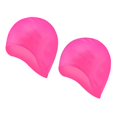 thumbnail image 1 of Unisex Swim Cap For Short Long Hair Silicone Swim Caps Cover Ears Swim Hats For Women Men Kids Adults, 1 of 4
