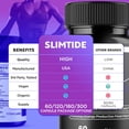 thumbnail image 4 of Slimtide Advanced Formula Pills Supporting Your Active Lifesyle Naturally Slim Tide 120 Capsules, 4 of 8