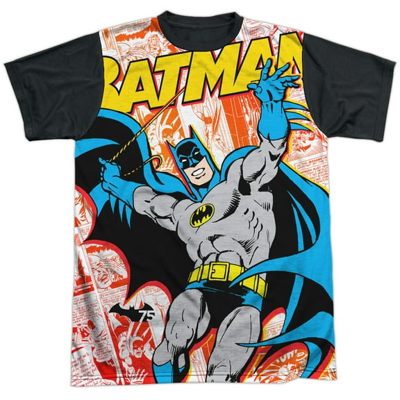 Batman 75 Panels Unisex Adult Halloween Costume Sublimated T Shirt