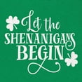 thumbnail image 7 of KimSoong Women St. Patrick's Day T-Shirts Let The Shenanigans Begin Letter Print Shirt Lucky Shamrock Tee Funny Sayings Tops, 7 of 7