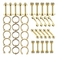 thumbnail image 1 of Kit de joyería para piercings perfecl 40 piezas 16G 10mm, 1 of 5
