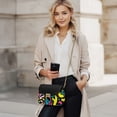 thumbnail image 2 of KUIFORTI Abstract Graffiti Crossbody Leather Bags for Women Functional Woman Shoulder Bag Handbags Casual Functional Small Bag with Removable Chain for Daily Life, 2 of 7