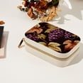 thumbnail image 7 of Thanksgiving Grapes Travel Organizer: Velvet Portable Necklace Organizer with Removable Compartment - Gift Jewelry Boxes and Jewelry Organizer, 7 of 7