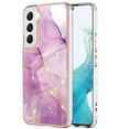 thumbnail image 1 of Supershield Samsung Galaxy S23 Plus Case Marble Floral Design Protective Soft Flowers Phone Case - Purple, 1 of 4