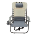 thumbnail image 4 of Rio Gear 4-Position Lace-Up Suspension Backpack 11"Camping Chair Slate/Putty, 4 of 6