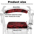 thumbnail image 6 of HELLHERO Rollator Walker Seat Back Cover Rollator Walker Seat and Backrest Rollbar Covers Set for Outdoor Park and Indoor Outdoor, Vintage Ethnic Geometric Totems, 6 of 7