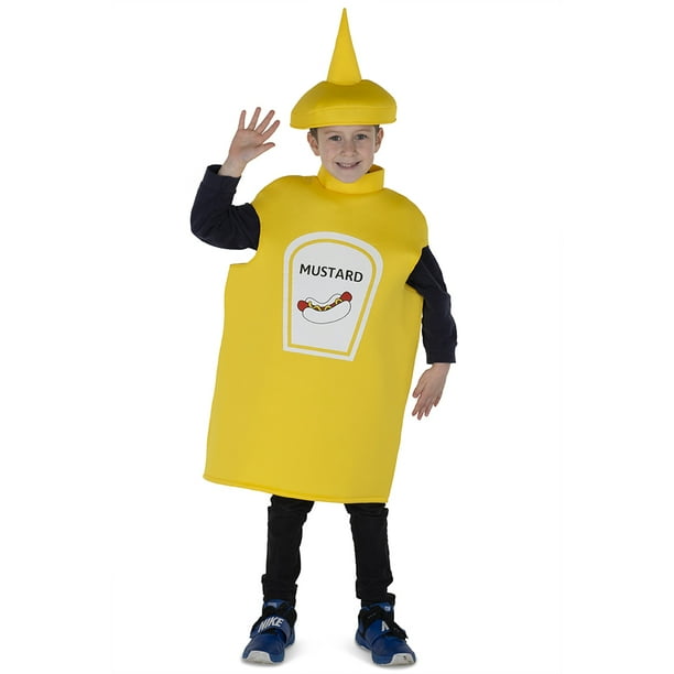 Kids Yellow Mustard Costume By Dress Up America