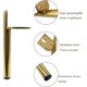 thumbnail image 2 of 4 Pieces Oblique Table Legs Metal Cabinet Legs, Cone Furniture Leg, Gold, 15cm Height, Non-Slip Silent Base for Sofas, Tables and Other Furniture, 2 of 5