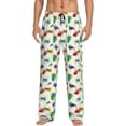 thumbnail image 2 of Goofa Cartoon Sea Turtle Printed Soft Pajama Pants for Men, Wide Leg Comfy Casual Lounge Yoga Pants-Medium, 2 of 9