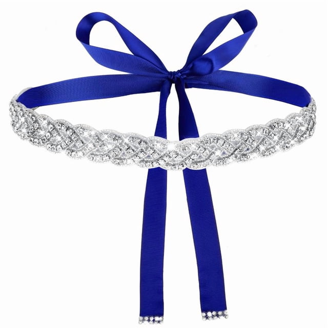 jfhsbd Ornament Handmade Faux Diam*Ond Wedding Waist Belt