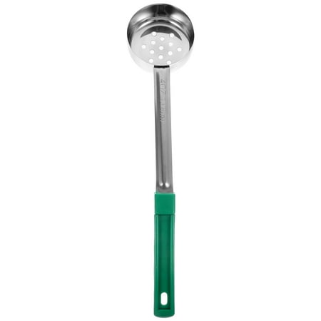 

LIYUNMIAO Stainless Steel Portion Control Spoon with Holes - Green