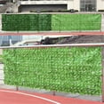 thumbnail image 5 of SPRING PARK 50x100cm Artificial Hedge Ivy Leaf Garden Fence Roll Privacy Screen Balcony Wall Cover, 5 of 7