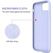 Designed for iPhone 11 Silicone Case, Protection Shockproof Dustproof Anti-Scratch Phone Case Cover for iPhone 11, Liquid Silicone Phone Case (Purple)