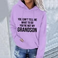 thumbnail image 3 of Gibobby Sudadera para mujer, Bonita sudadera con capucha de manga larga para mujer, de algodón, para adolescentes y niñas, ropa estética de invierno(Morado,M), 3 of 4