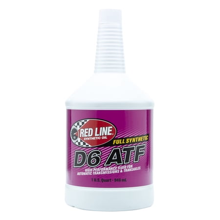 Red Line 30704 Full Synthetic D6 Automatic Transmission Fluid (ATF) - 1 Quart
