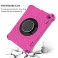 thumbnail image 6 of Dteck Kids Case for Amazon Fire HD 8 / HD 8 Plus 2020 (Latest 10th Generation 2020 Release), Heavy Silicone Shockproof Case Kids Friendly Cover with Shoulder Strap/Handle Stand, Rose, 6 of 7