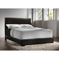 thumbnail image 2 of Conner Twin Upholstered Panel Bed Black, 2 of 5