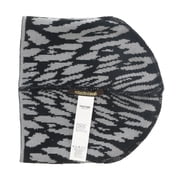 Roberto Cavalli ESZ026 D0060 Black/Grey Jaguar Beanie Hat