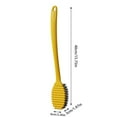 thumbnail image 3 of Flexible Angle Toilet Cleaning Brush, No Installation Bathroom Scrubber - Bendable Neck Scrubber With Stand, Under-Rim Cleaner For Porcelain Fixtures, 3 of 4