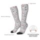 thumbnail image 4 of Fotbe Santa with Gifts Calcetas Divertidas Estampadas para Hombre y Mujer, Calcetas de Algodón hasta la Rodilla para Caminar, Correr, Enfermería y Embarazo, 4 of 6
