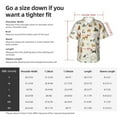 thumbnail image 6 of Lsque Dogs Funny Pets pattern Hawaiian Shirt for Men, Unisex Summer Beach Casual Short Sleeve Button Down Shirts-Small, 6 of 9