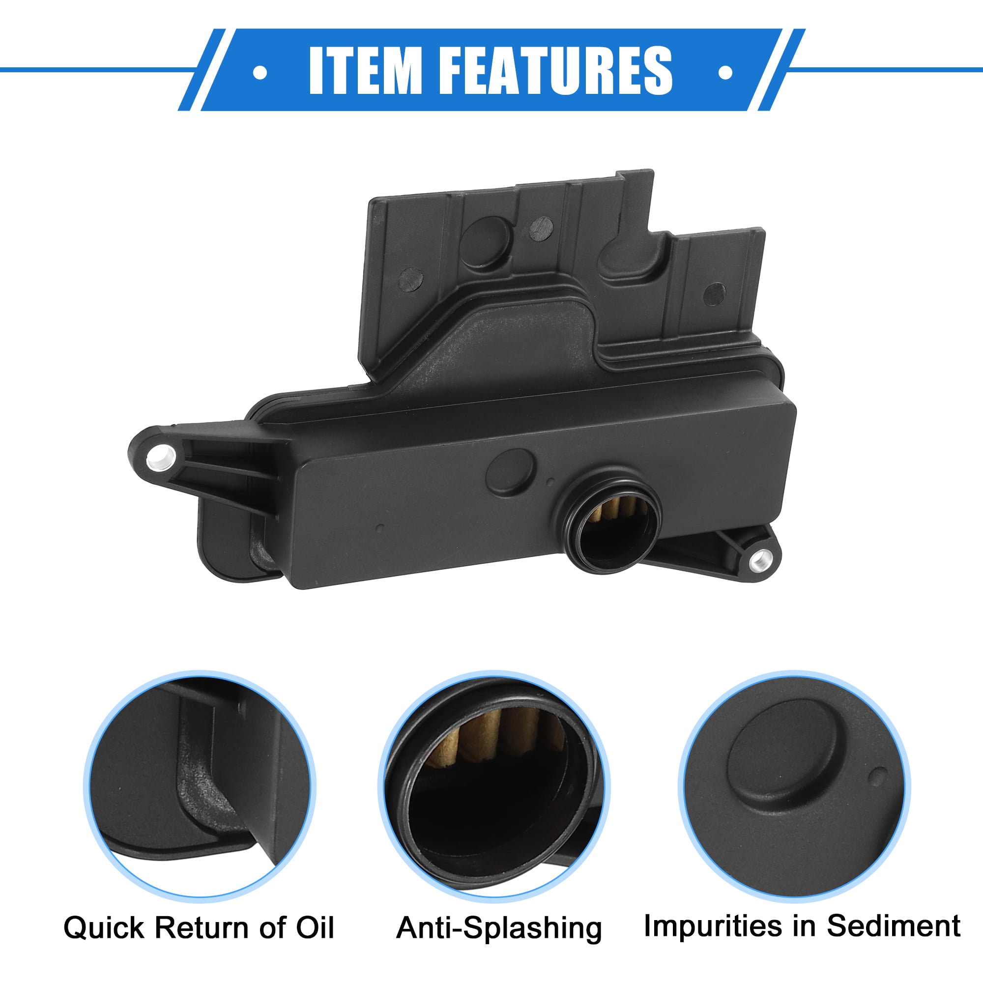 Unique Bargains Black Automatic Transmission Filter Kit for Scion TC 2011-2016