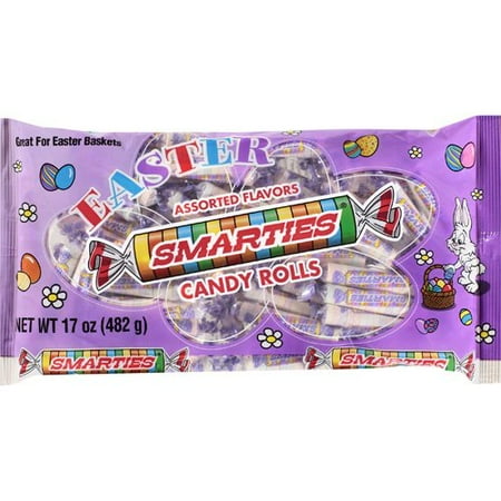 Smarties Assorted Flavors Candy Rolls, 17 oz