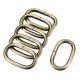 thumbnail image 1 of Hebillas ovaladas Uxcell de 32x15mm, hierro con electroplating tono bronce, paquete de 6, 1 of 4
