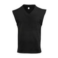thumbnail image 6 of Muscle Tank Tops For Men Qiggri Men's Solid Color Easy With Camisole And Sleeveless V-Neck Summer Shirts, 6 of 9