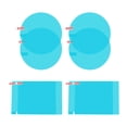 thumbnail image 3 of 8x Película de espejo de coche Película impermeable Antiarañazos Impermeable Transparente para espejo de coche para autobús, 3 of 9
