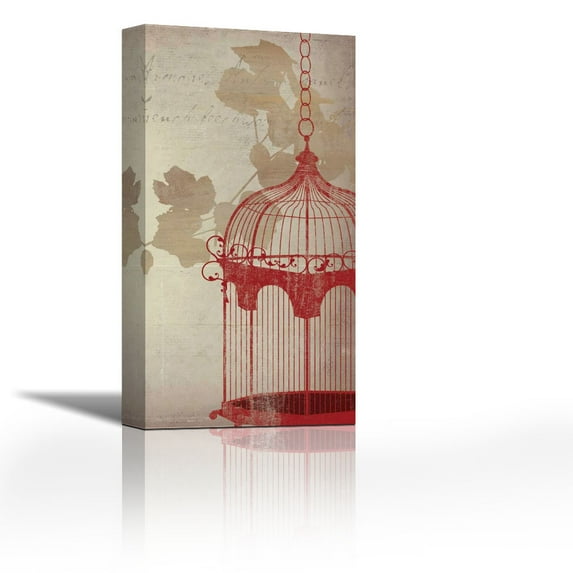 Twitter Panel II - Contemporary Fine Art Giclee on Canvas Gallery Wrap - wall décor - Art painting - 18 x 36 Inch - Ready to Hang