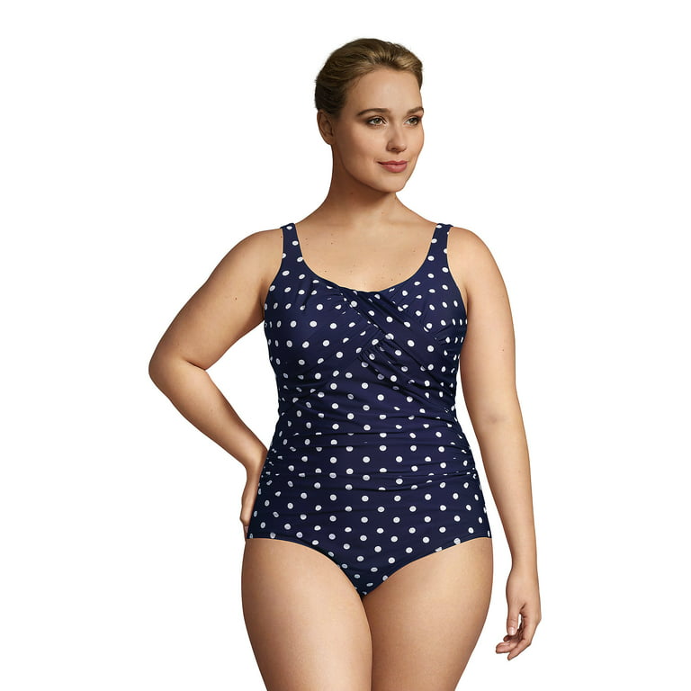 Chlorine Resistant High Neck Tummy Control One Piece Swimsuit