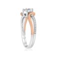 thumbnail image 3 of Bague Diamant Forever Us 2 Pierre 5/8CT Or Blanc & Rose 14K, 3 of 3