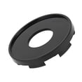 thumbnail image 1 of Tapa central de rueda universal Unique Bargains, duradera, 63 mm, diámetro exterior de 2.48 pulgadas, cubiertas de cubo de vehículo, plástico negro, 1 of 5