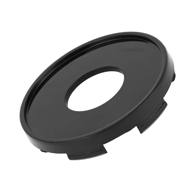 Tapa central de rueda universal Unique Bargains, duradera, 63 mm, diámetro exterior de 2.48 pulgadas, cubiertas de cubo de vehículo, plástico negro