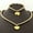 Silver Gold, variant on 6mm Silver Gold Beads Chain Heart Stainless Steel Men Women Necklace Bracelet Se