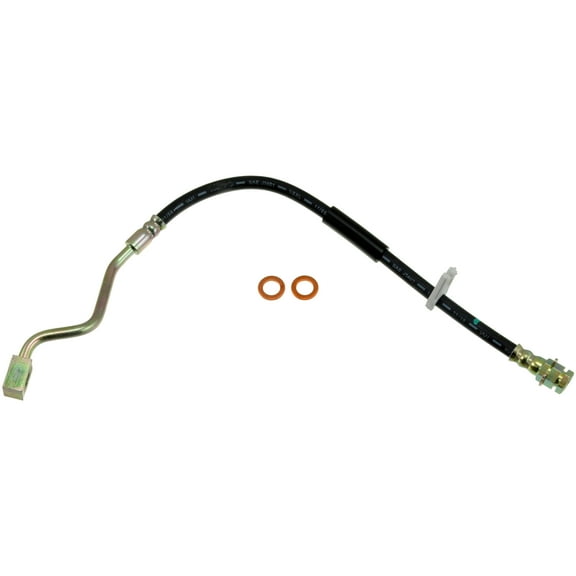 Dorman H620285 Front Driver Side Brake Hydraulic Hose for Specific Ford Models Fits select: 1999-2004 FORD F250, 1999-2004 FORD F350