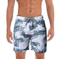 thumbnail image 1 of Pantalones cortos de tabla para hombre, traje de baño de secado rápido, fiesta de vacaciones en la playa, Bermudas, pantalones grandes de natación Sailing Electrónica, 1 of 5