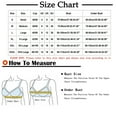 thumbnail image 2 of Iyufng Bras for Women,Push up Wireless Bra,3PC Woman's Plus Size Printing Comfortable Bra Underwear,Womens Bras Plus Size, 2 of 4