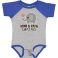 thumbnail image 3 of Inktastic Mimi and Papa Love Me Elephant Boys or Girls Baby Bodysuit, 3 of 5
