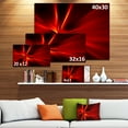 thumbnail image 4 of Design Art - Red and Yellow Rays, 4 of 4