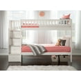 thumbnail image 5 of AFI Westbrook Staircase Bunk Twin over Twin, White, 5 of 7