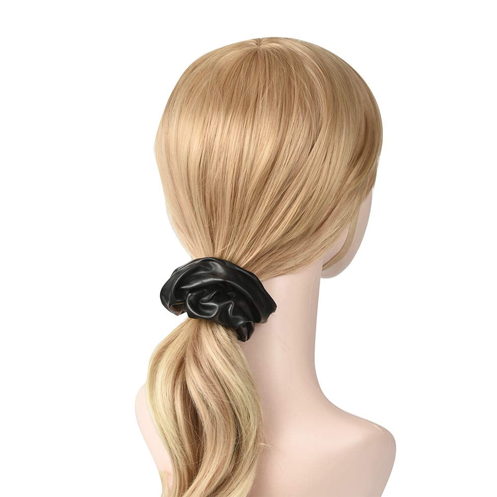 Black Big Scrunchies for Women Extra Large Scrunchie Satin Oversized Thick  Elastic Fluffy Hair Ties Jumbo Hair Scrunchies 3 Pack (Black) - Walmart.com