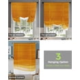 thumbnail image 3 of Curtains Short Tie-up Kitchen Drapes Blinds Decor Home Room Living for Curtain Window Watercolor Ora, 3 of 5